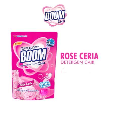 Boom Deterjen Cair Anti Noda 525ml